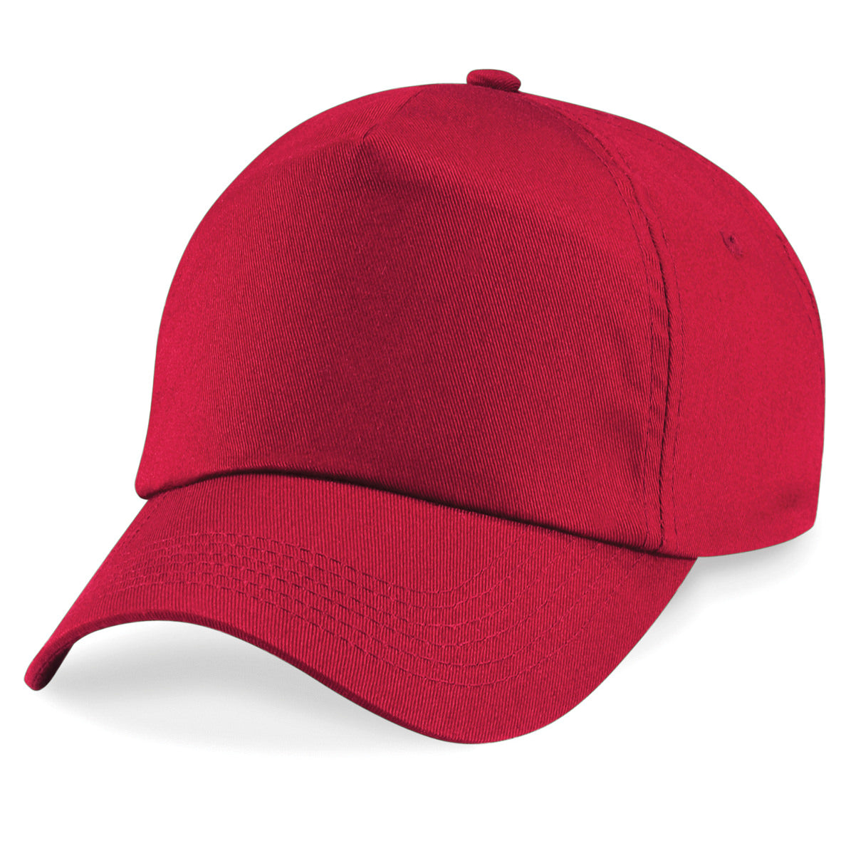 Beechfield Junior 5-Panel Cap with Rip-Strip Size Adjuster Child-Safe Button