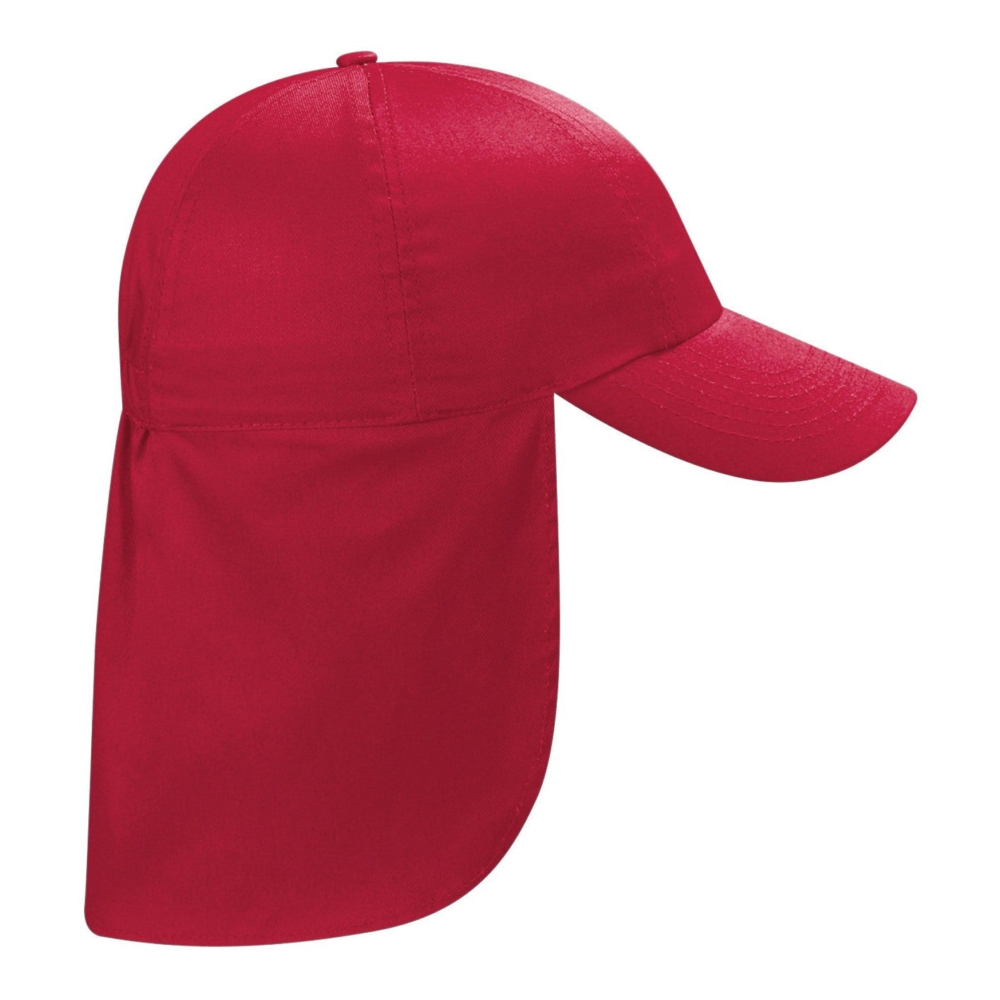 Beechfield Junior Legionnaire Cap with Elastic Size Adjuster and Neck Protection