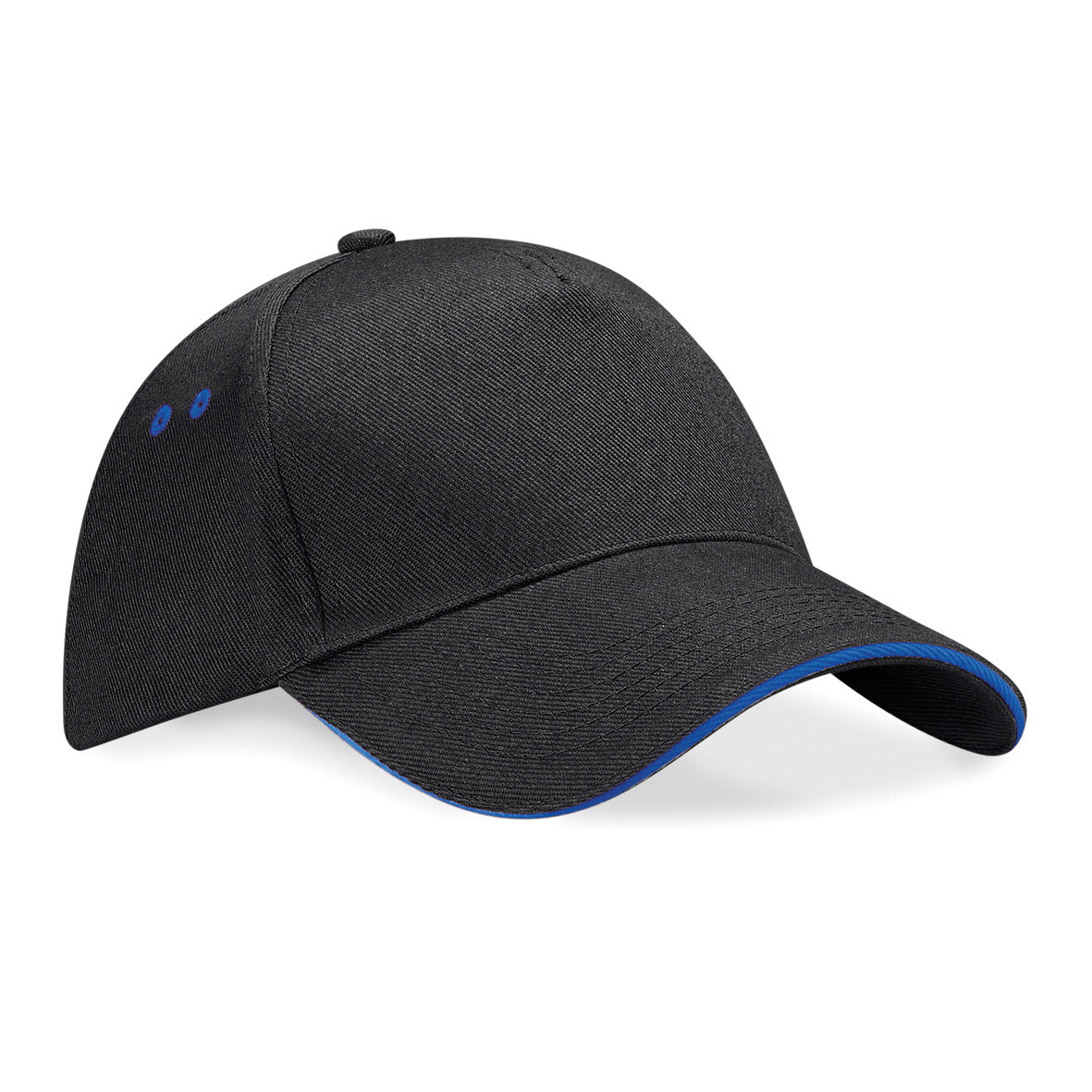 Beechfield Ultimate 5-Panel Cap Sandwich Peak Rip-Strip Size Adjuster