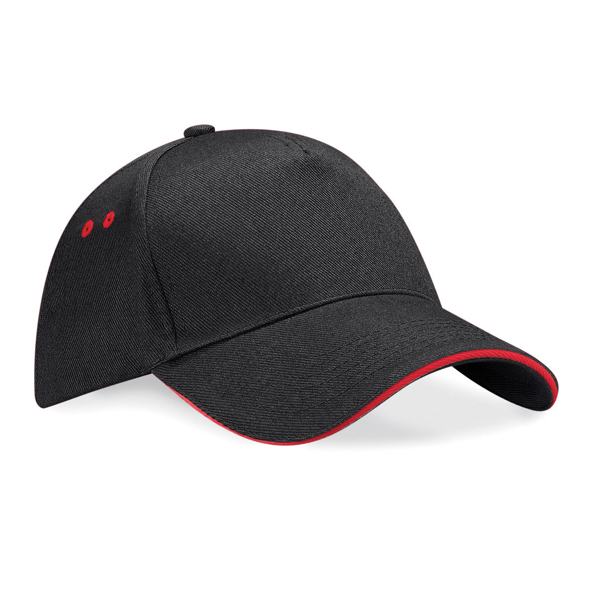 Beechfield Ultimate 5-Panel Cap Sandwich Peak Rip-Strip Size Adjuster