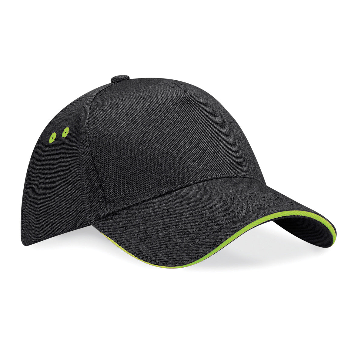 Beechfield Ultimate 5-Panel Cap Sandwich Peak Rip-Strip Size Adjuster