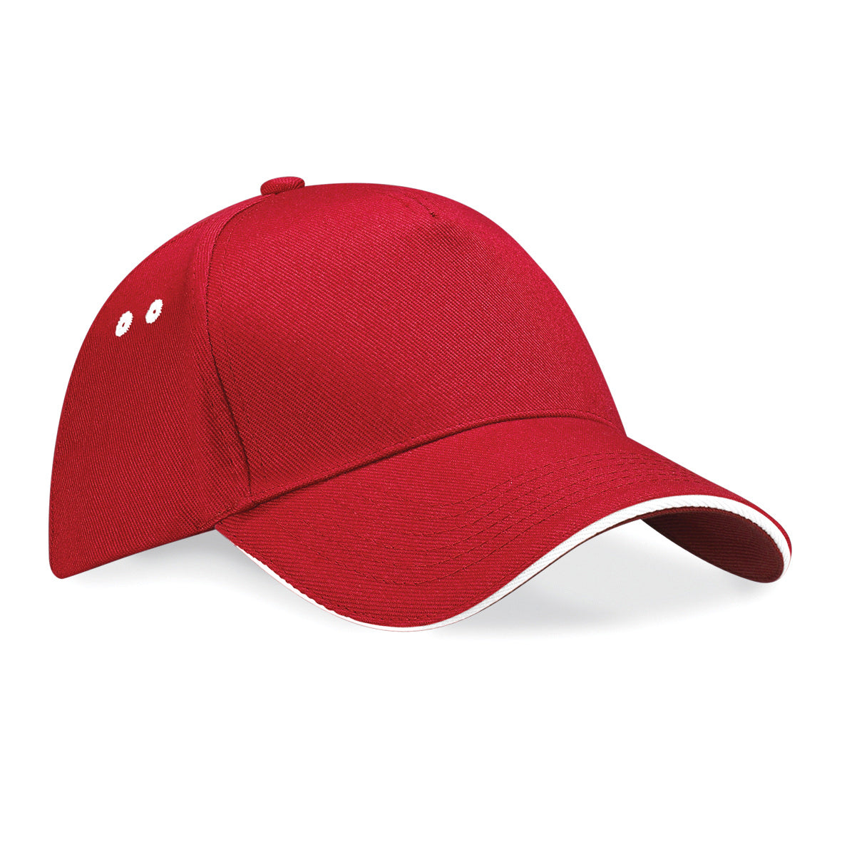 Beechfield Ultimate 5-Panel Cap Sandwich Peak Rip-Strip Size Adjuster