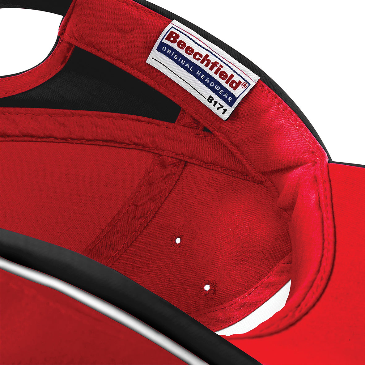 Beechfield Teamwear Competition Cap with Rip-Strip Size Adjuster for Printing