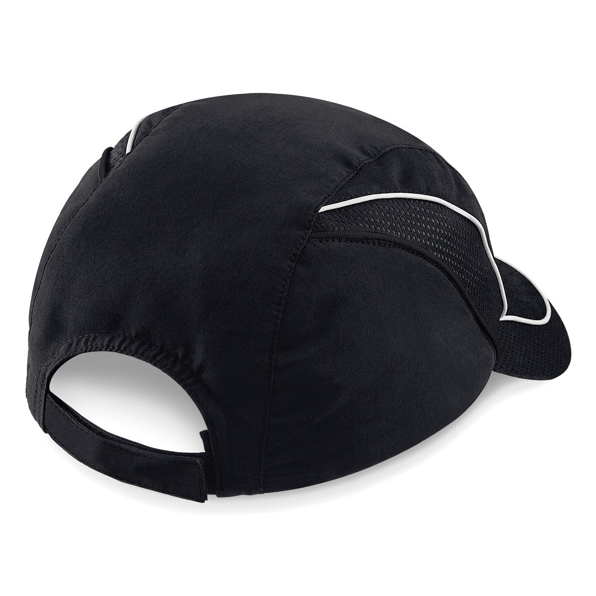 Beechfield Coolmax Flow Mesh Cap with Reflective Accents and Ventilation Panels