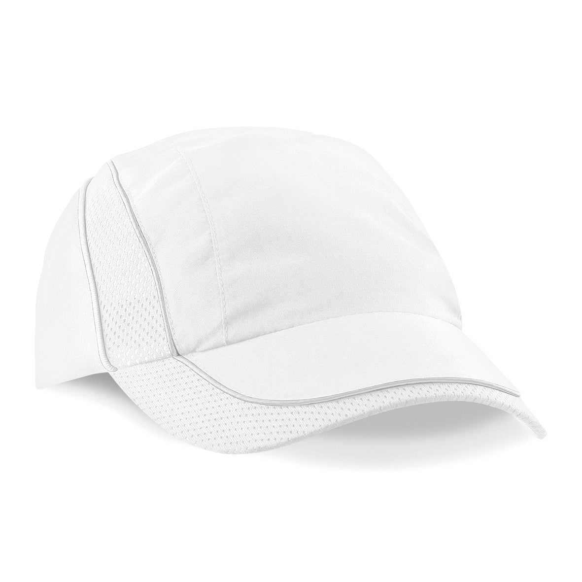 Beechfield Coolmax Flow Mesh Cap with Reflective Accents and Ventilation Panels