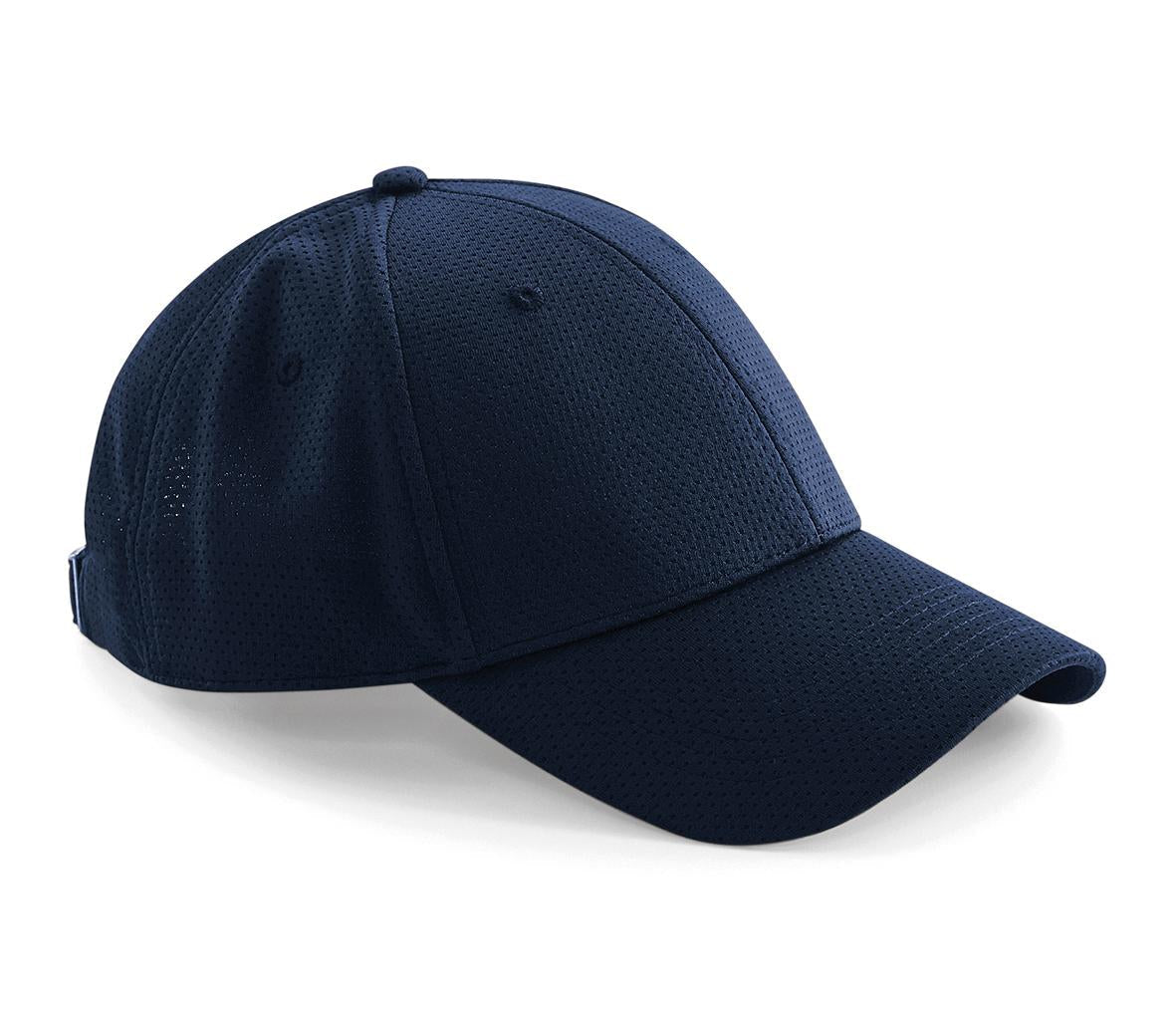 Beechfield Air Mesh 6-Panel Cap with TearAway Label and Adjustable Strap
