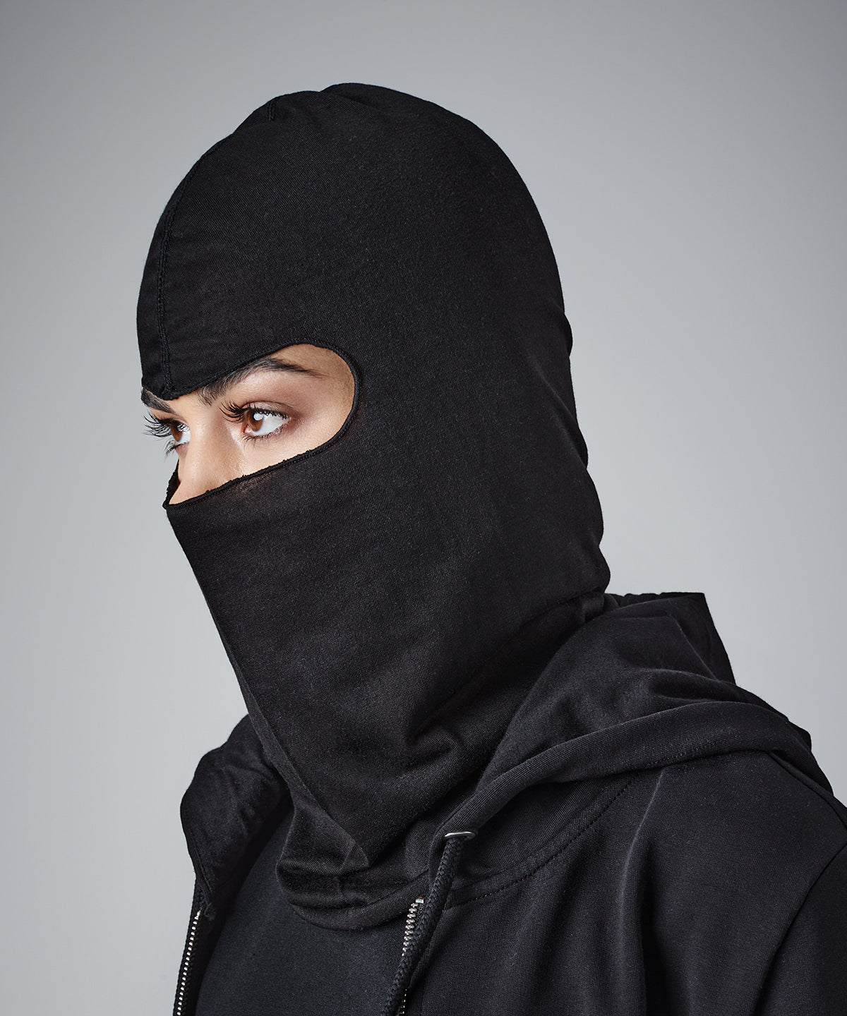 Beechfield Microfibre Balaclava Lightweight Breathable Open Face Comfort Fit