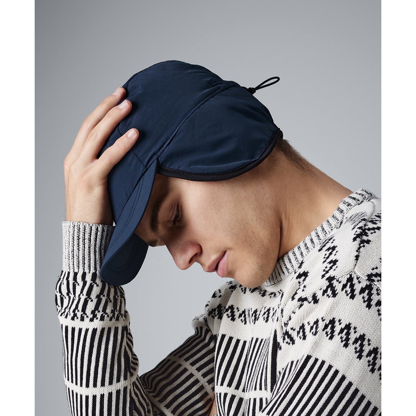 Beechfield Mountain Cap Waterproof Breathable Fabric Taped Seams Ear Flaps