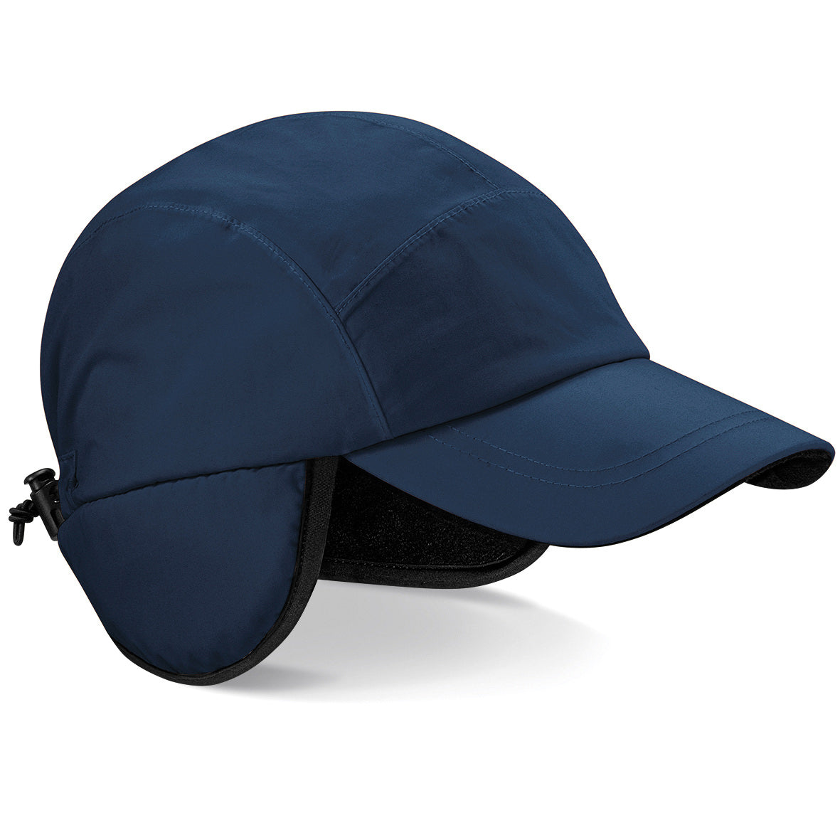 Beechfield Mountain Cap Waterproof Breathable Fabric Taped Seams Ear Flaps