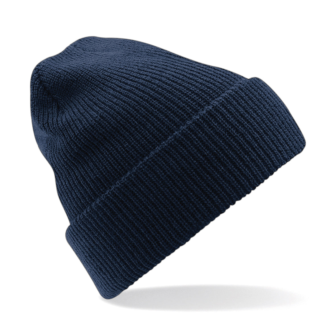 Beechfield Heritage Beanie Vintage Cuffed Double Layer Knit Warm Hat