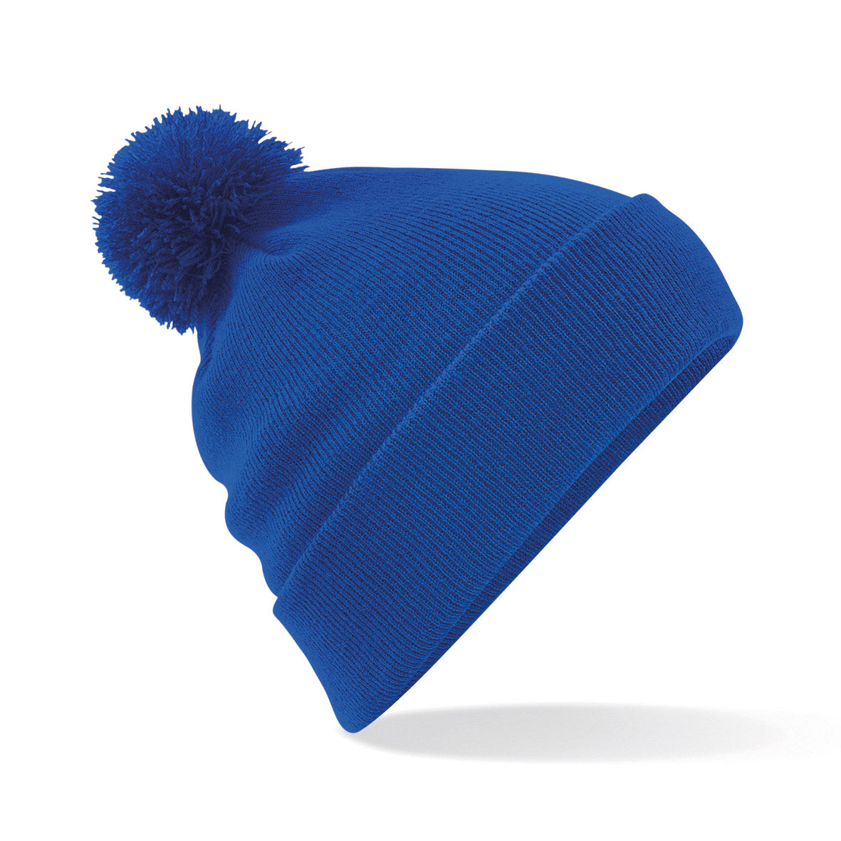 Beechfield Original Pom Pom Beanie Double Layer Knit Cuffed Design BSCI
