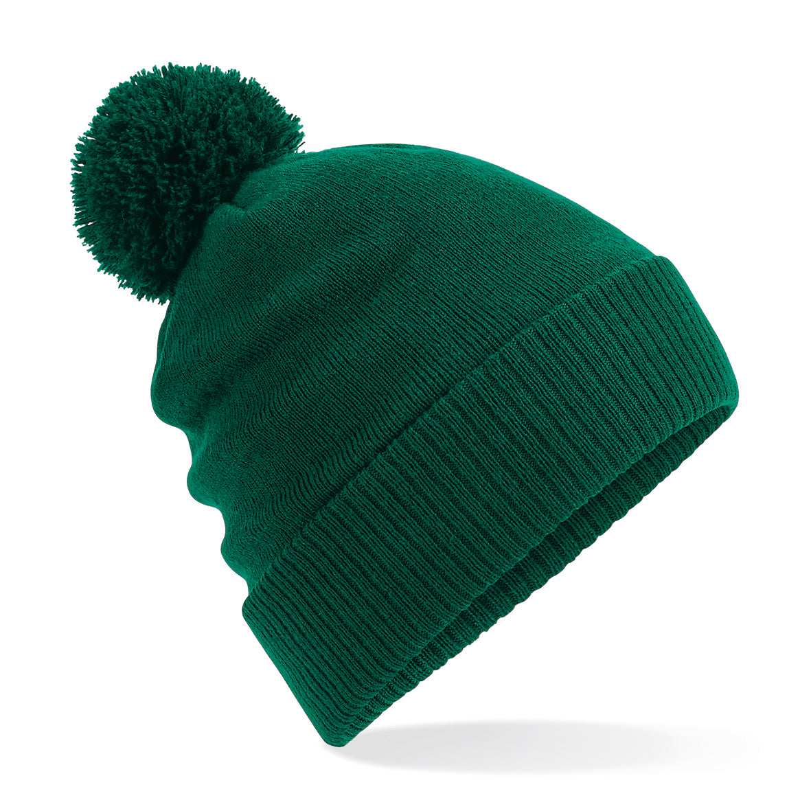 Beechfield Thermal Snowstar Beanie with Microfleece Lining and Pom Pom