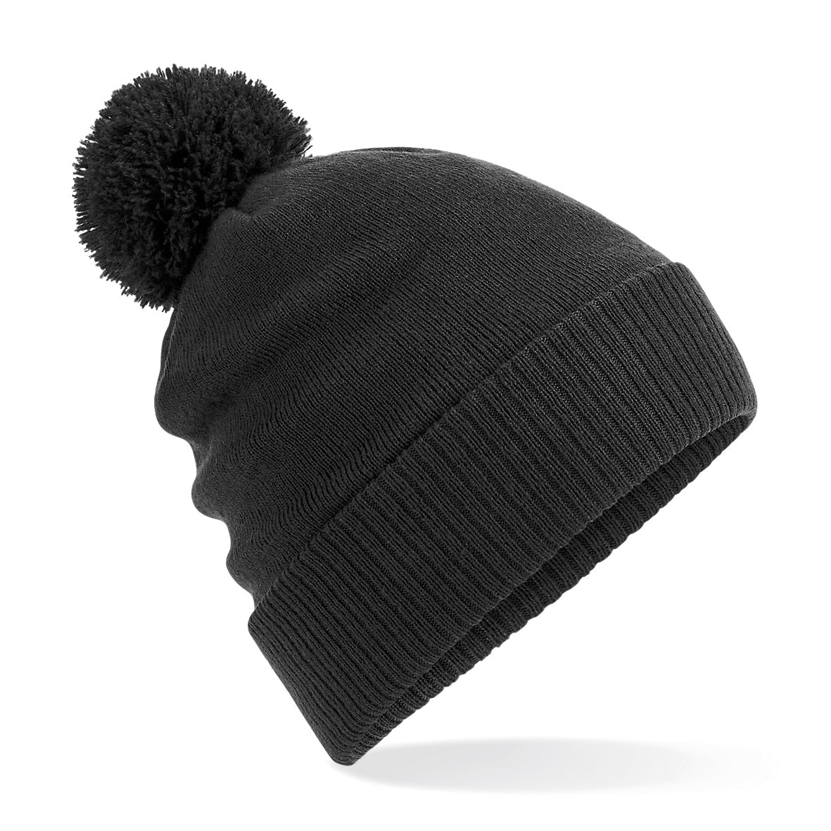 Beechfield Thermal Snowstar Beanie with Microfleece Lining and Pom Pom