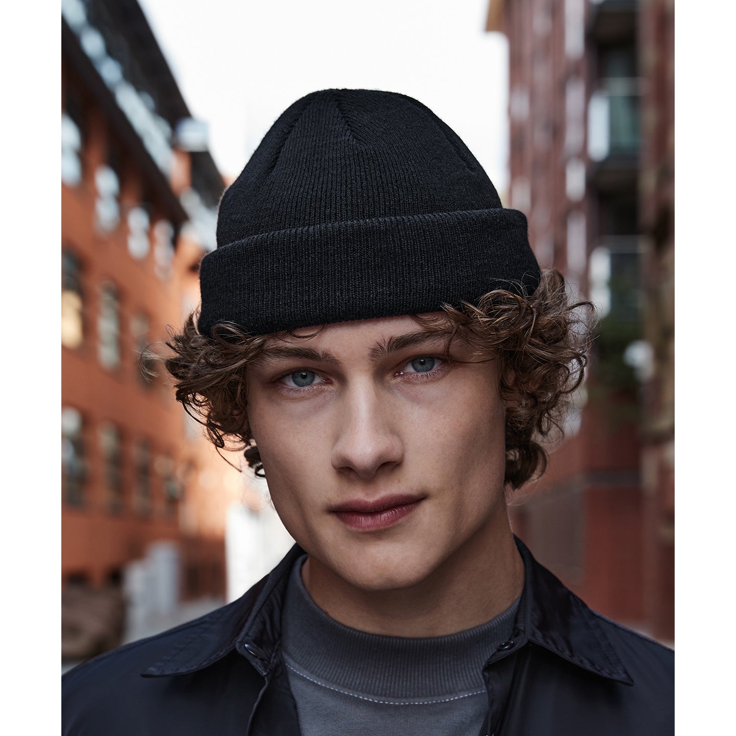 Beechfield Recycled Mini Fisherman Beanie Double Turn-Up Cuff Eco-Friendly