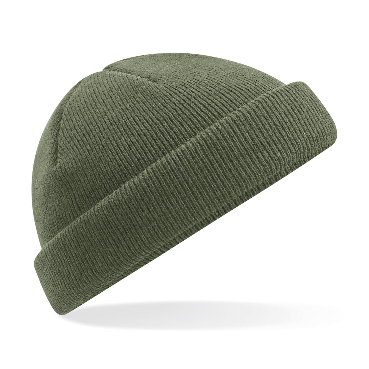 Beechfield Recycled Mini Fisherman Beanie Double Turn-Up Cuff Eco-Friendly