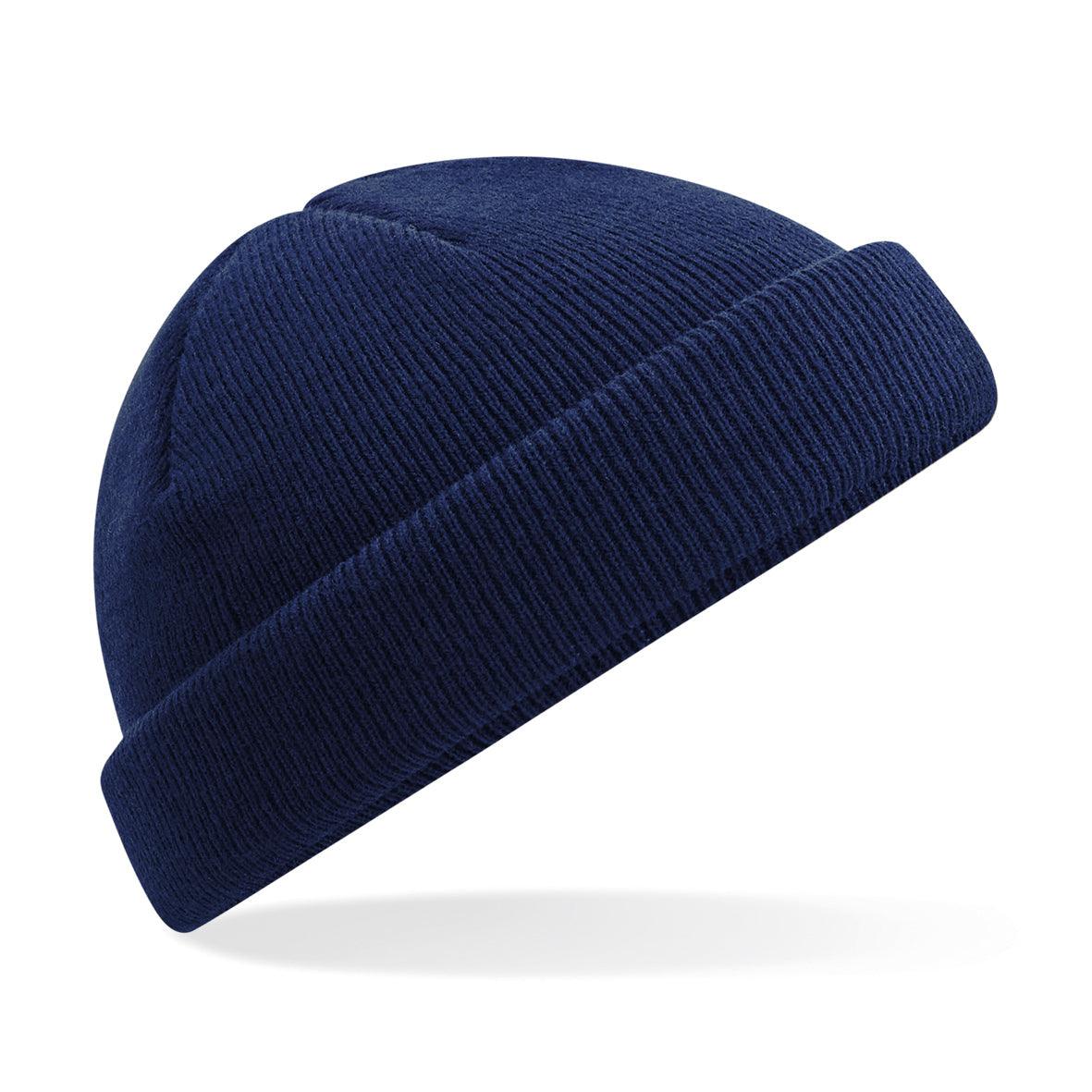 Beechfield Recycled Mini Fisherman Beanie Double Turn-Up Cuff Eco-Friendly