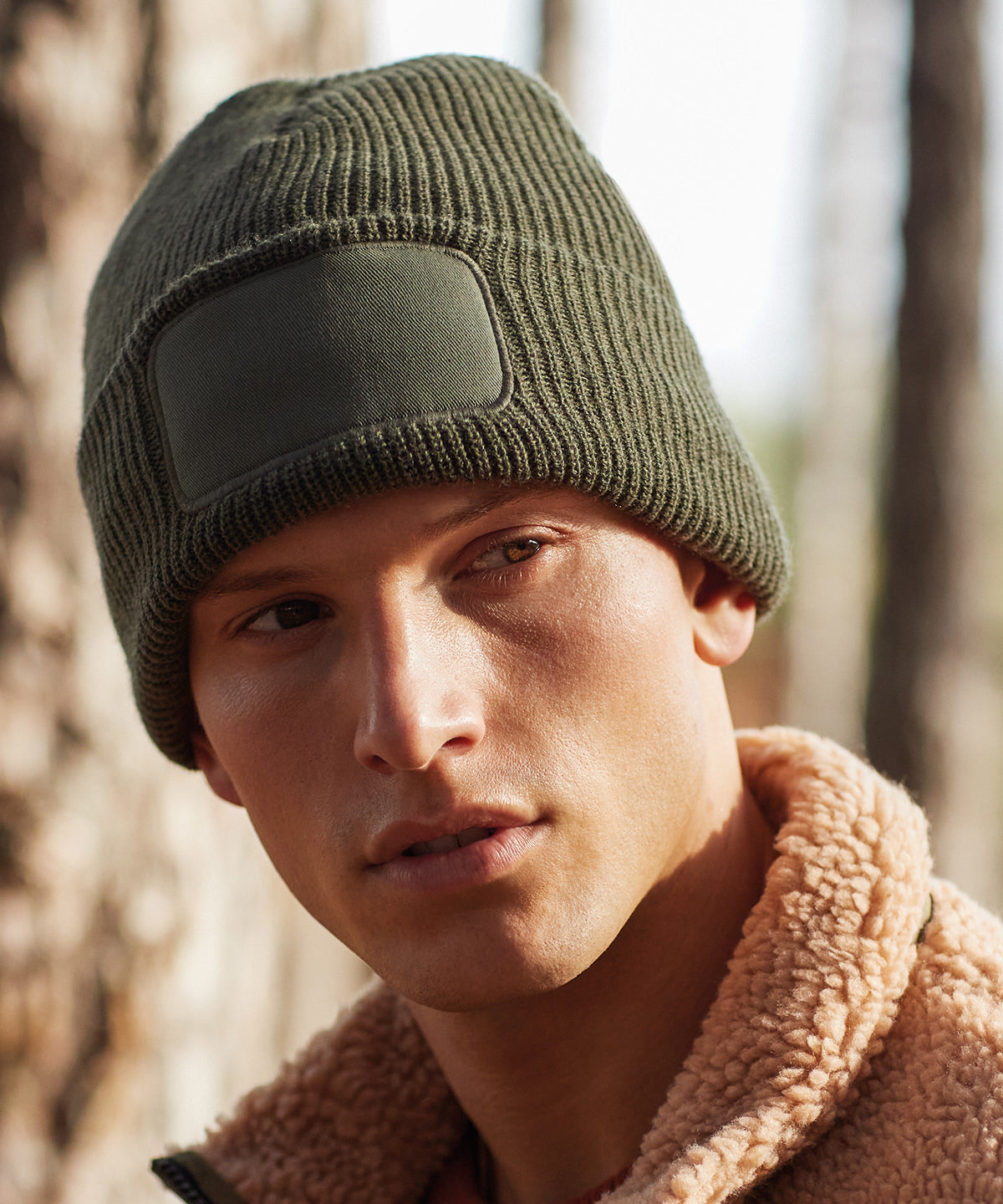 Beechfield Thinsulate Beanie Double Layer Knit with Custom Cotton Patch