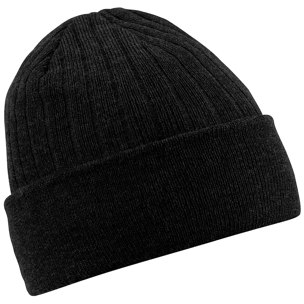 Beechfield Thinsulate Beanie Double Layer Knit Cuffed Warm Winter Hat