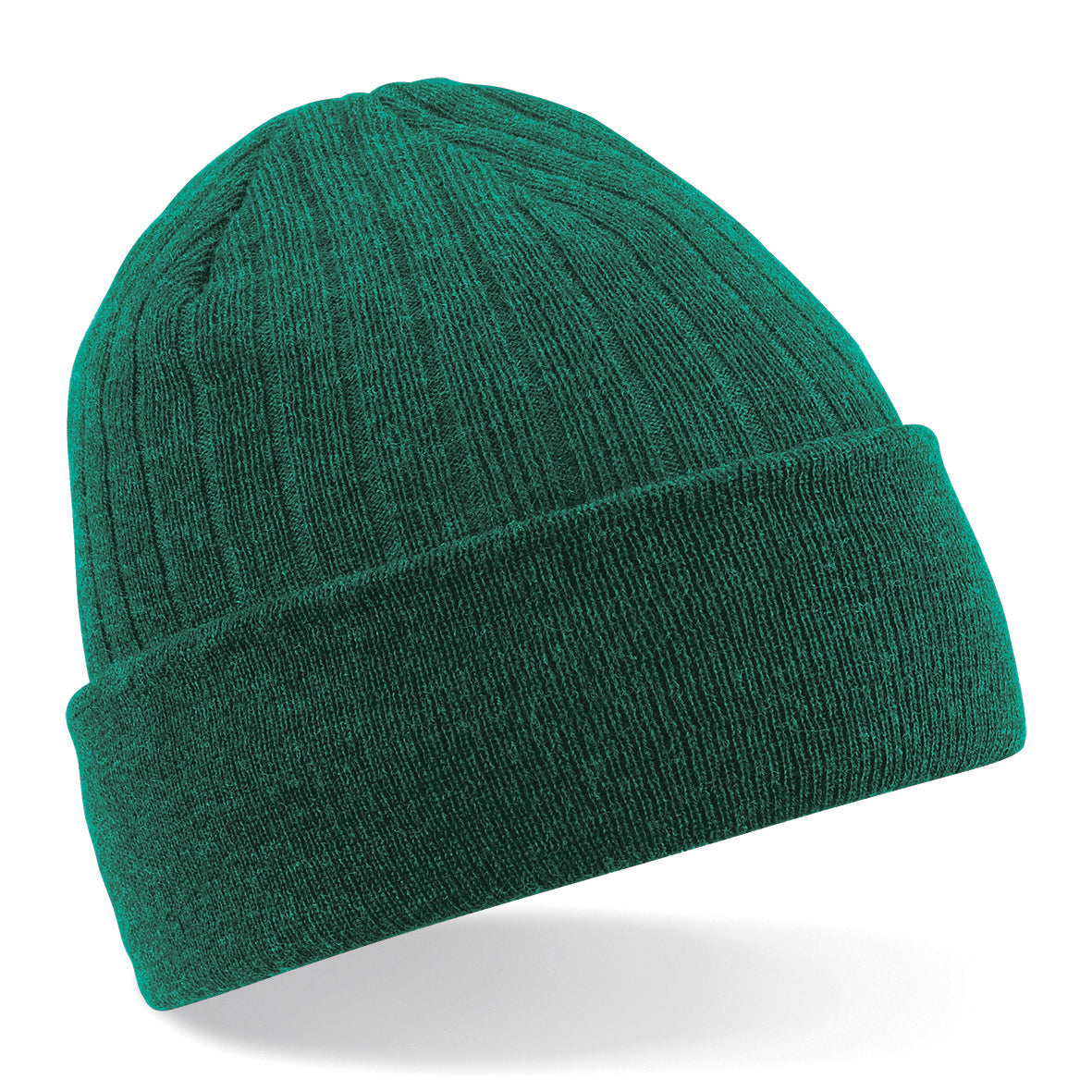 Beechfield Thinsulate Beanie Double Layer Knit Cuffed Warm Winter Hat