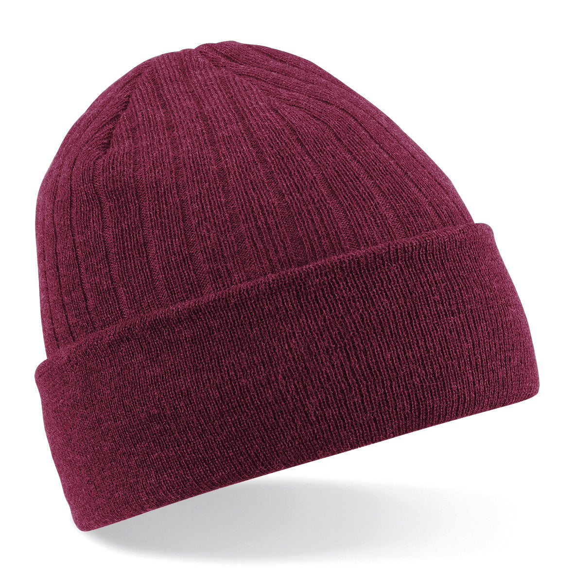 Beechfield Thinsulate Beanie Double Layer Knit Cuffed Warm Winter Hat