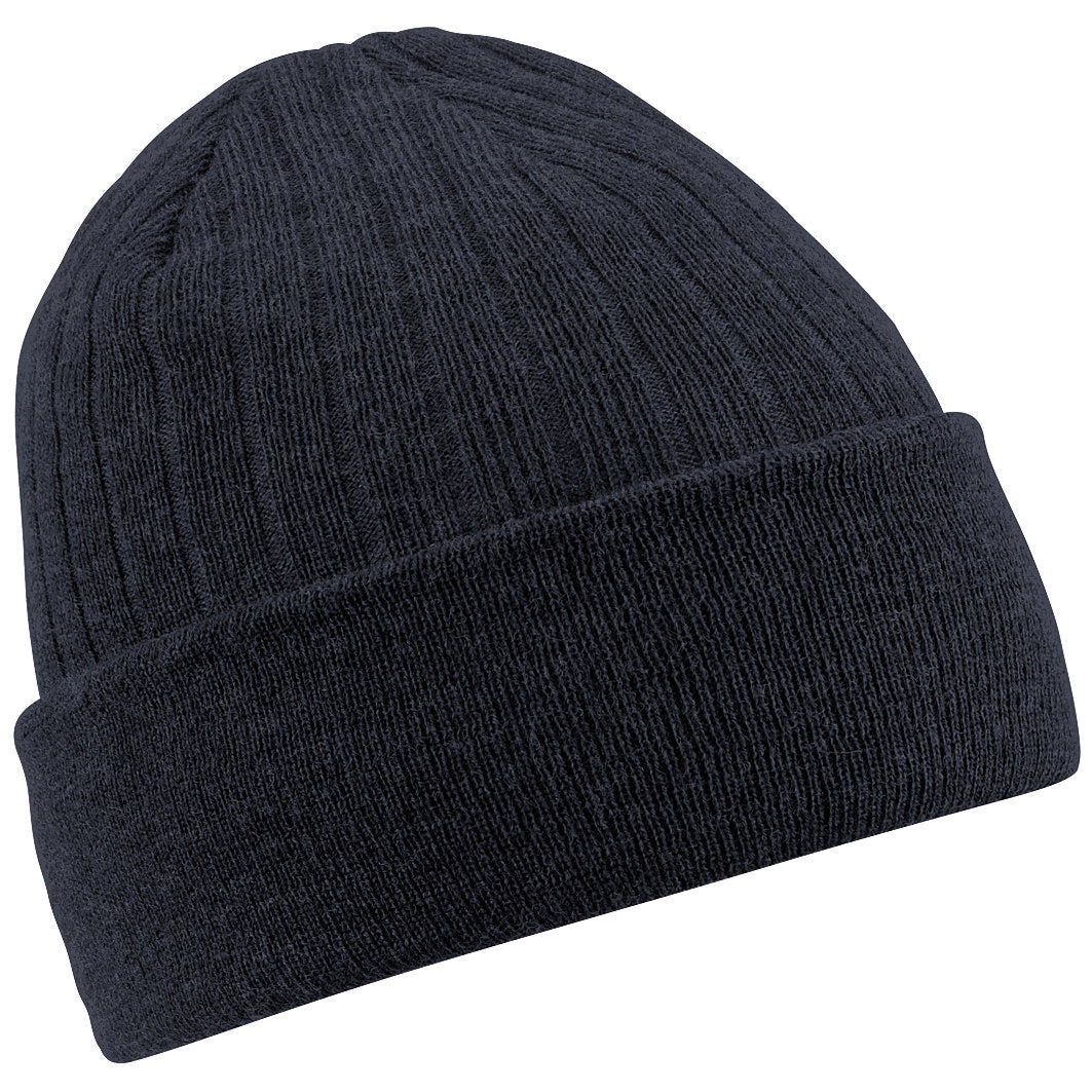 Beechfield Thinsulate Beanie Double Layer Knit Cuffed Warm Winter Hat