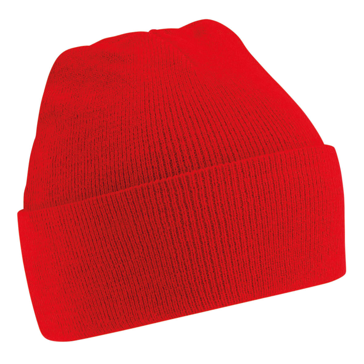 Beechfield Junior Original Cuffed Beanie Double Layer Knit Warm Hat Kids