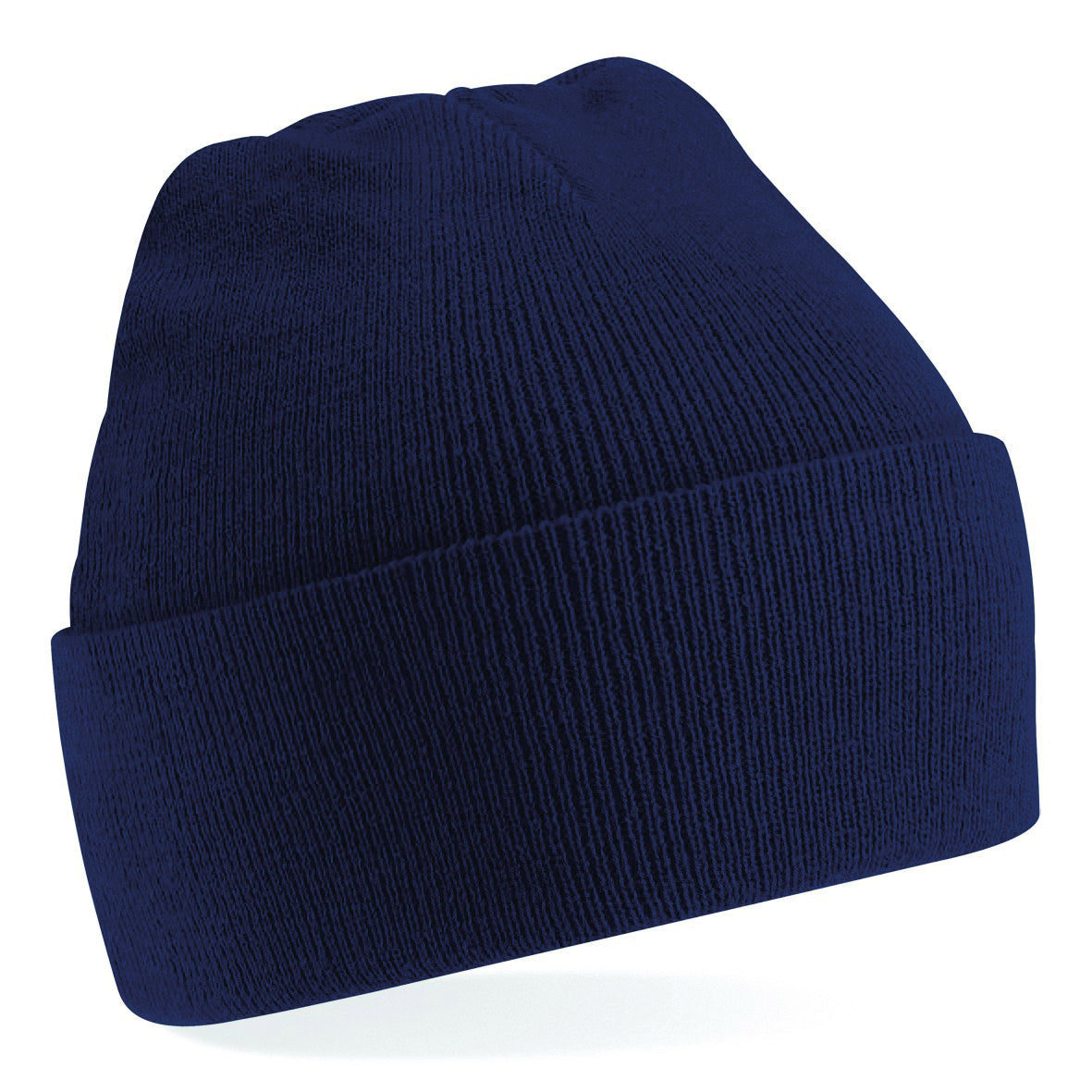 Beechfield Junior Original Cuffed Beanie Double Layer Knit Warm Hat Kids