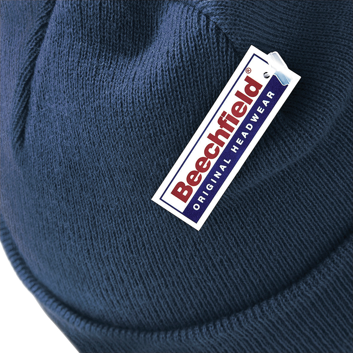 Beechfield Junior Original Cuffed Beanie Double Layer Knit Warm Hat Kids