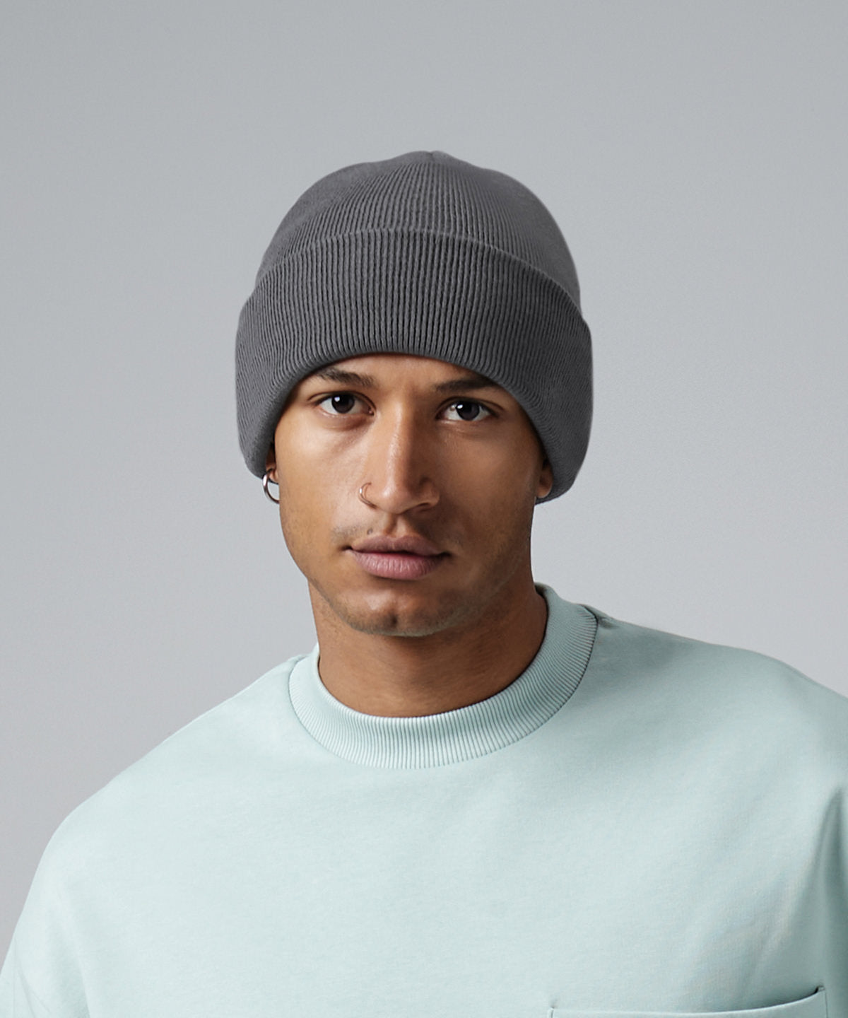 Beechfield Recycled Cuffed Beanie 100% GRS Certified Polyester Double Layer