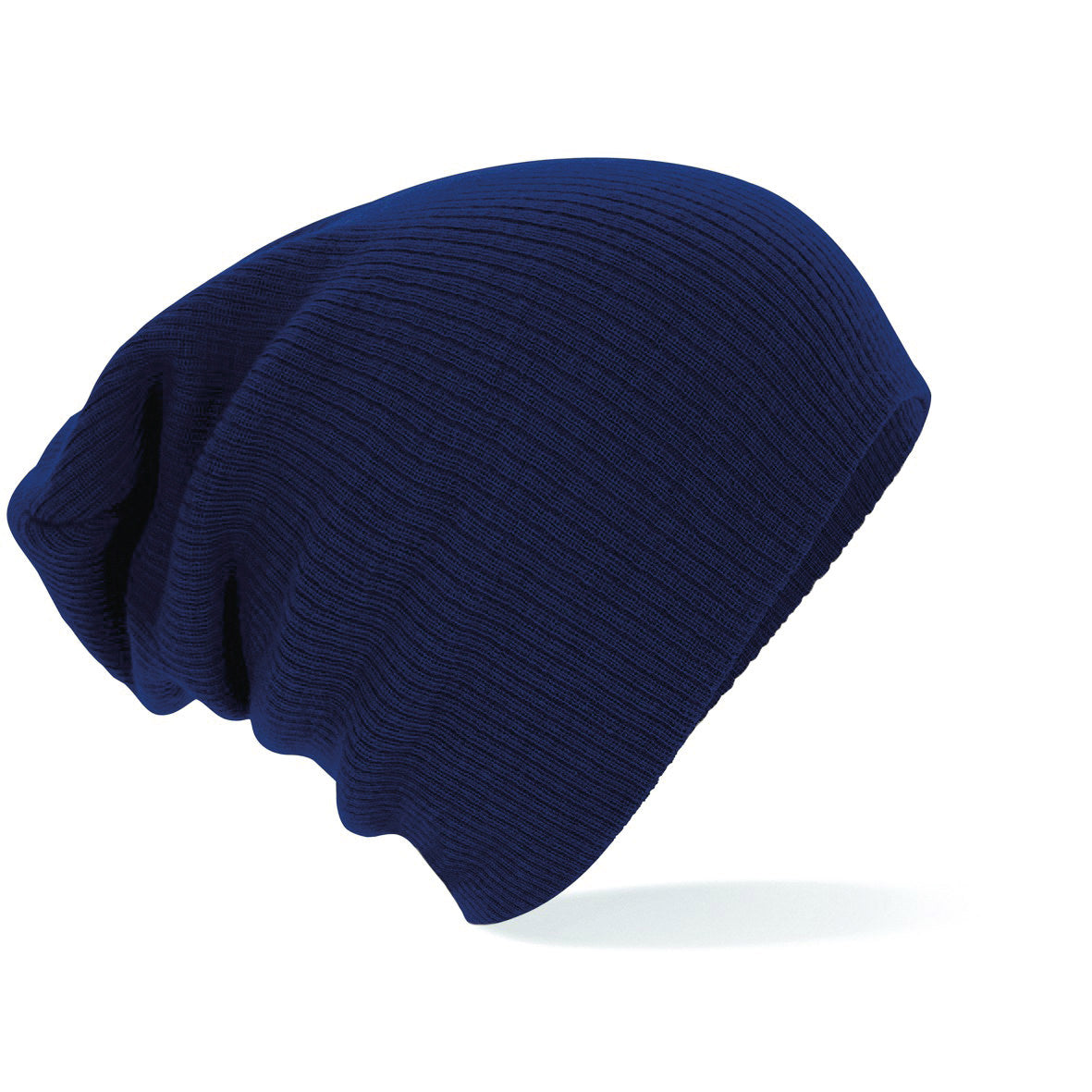 Beechfield Slouch Beanie Soft Ribbed Double Layer Knit Ideal for Outdoors