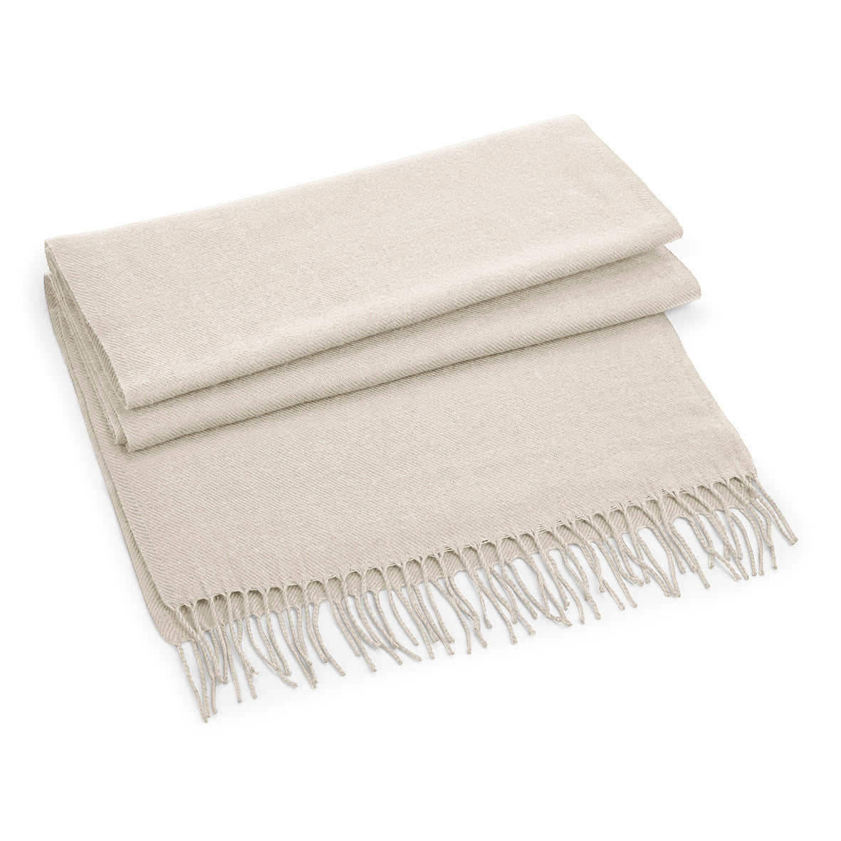 Beechfield Classic Woven Scarf Oversized Soft-Touch Yarn Unisex Tassel Trim