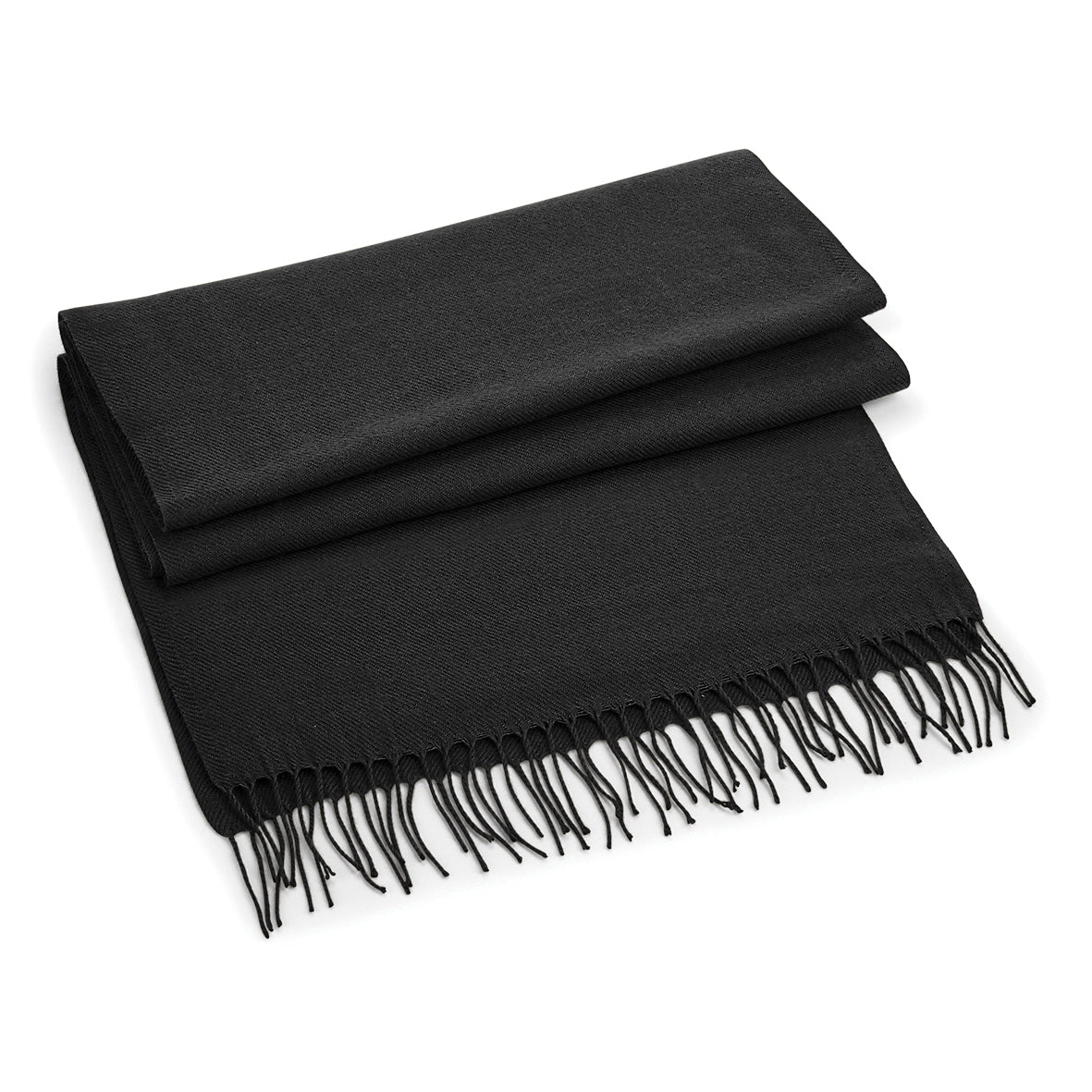 Beechfield Classic Woven Scarf Oversized Soft-Touch Yarn Unisex Tassel Trim