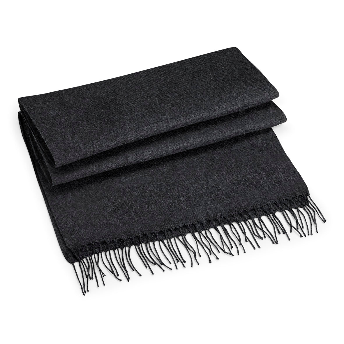 Beechfield Classic Woven Scarf Oversized Soft-Touch Yarn Unisex Tassel Trim