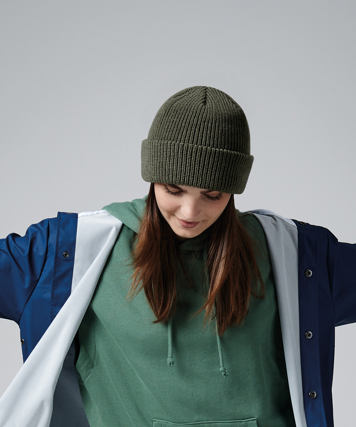 Beechfield Water-Repellent Thermal Beanie with Microfleece Lining Cuffed Design