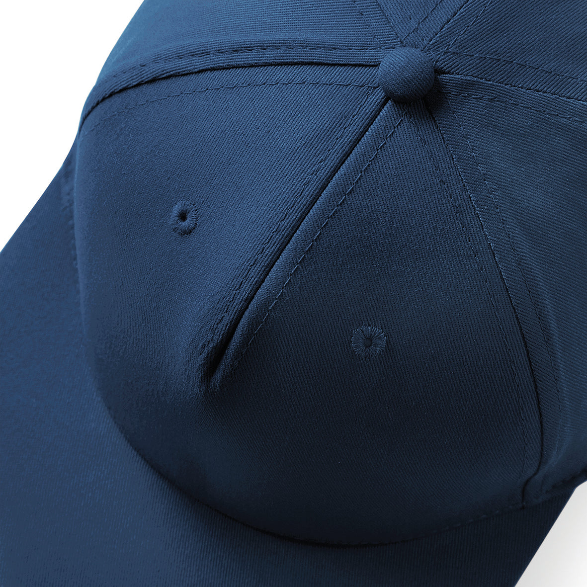 Beechfield 5-Panel Snapback Cap Retro Flat Peak Adjustable Size Rapper Style