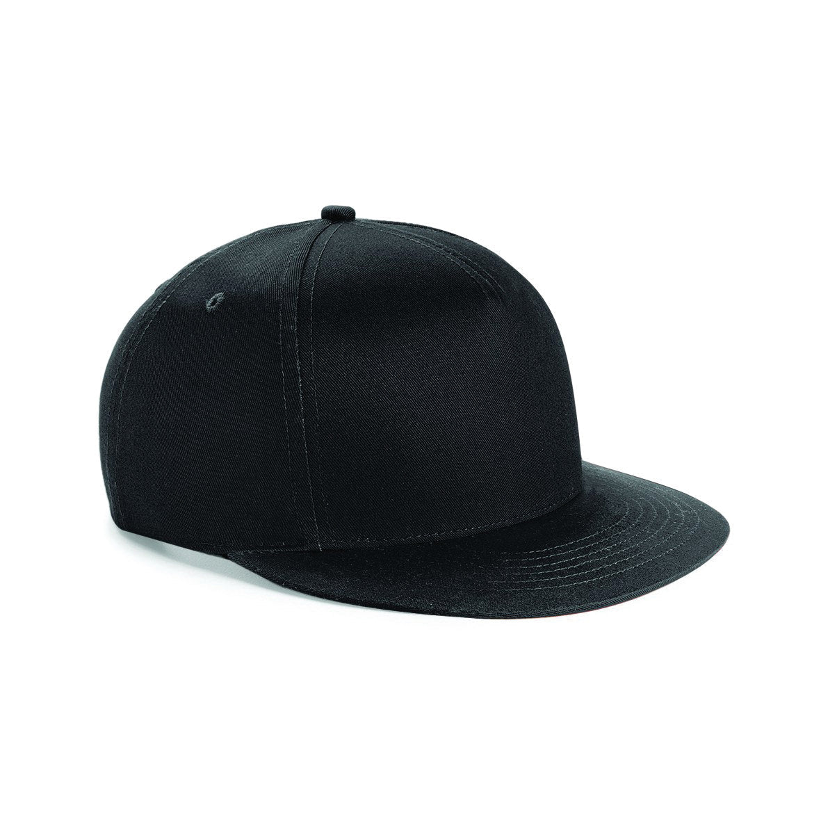 Beechfield Youth Snapback Hat Retro Style Adjustable Flat Peak TearAway Label