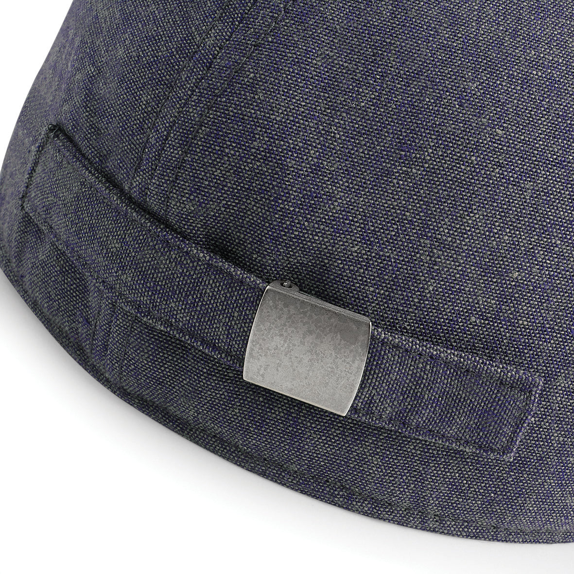 Beechfield Summer Gatsby Cap Adjustable Silver Effect Buckle Lightweight Cotton