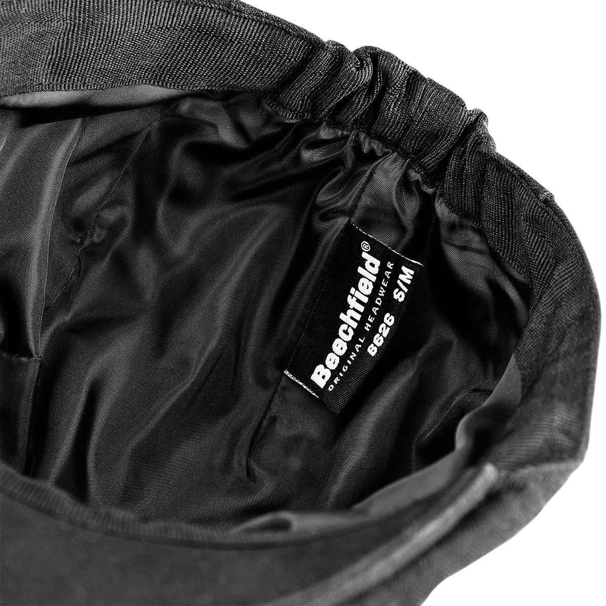 Beechfield Vintage Flat Cap Unisex Herringbone Weave Classic Style Hat