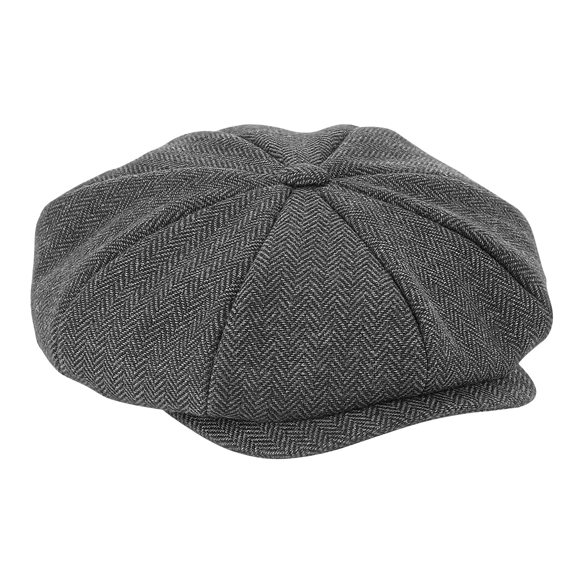 Beechfield Heritage Baker Boy Cap Herringbone Weave Fully Lined Unisex