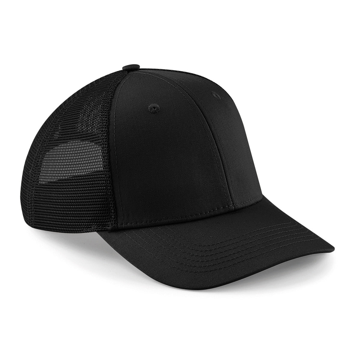 Beechfield Urbanwear Trucker Cap 6-Panel Snapback Adjustable TearAway Label