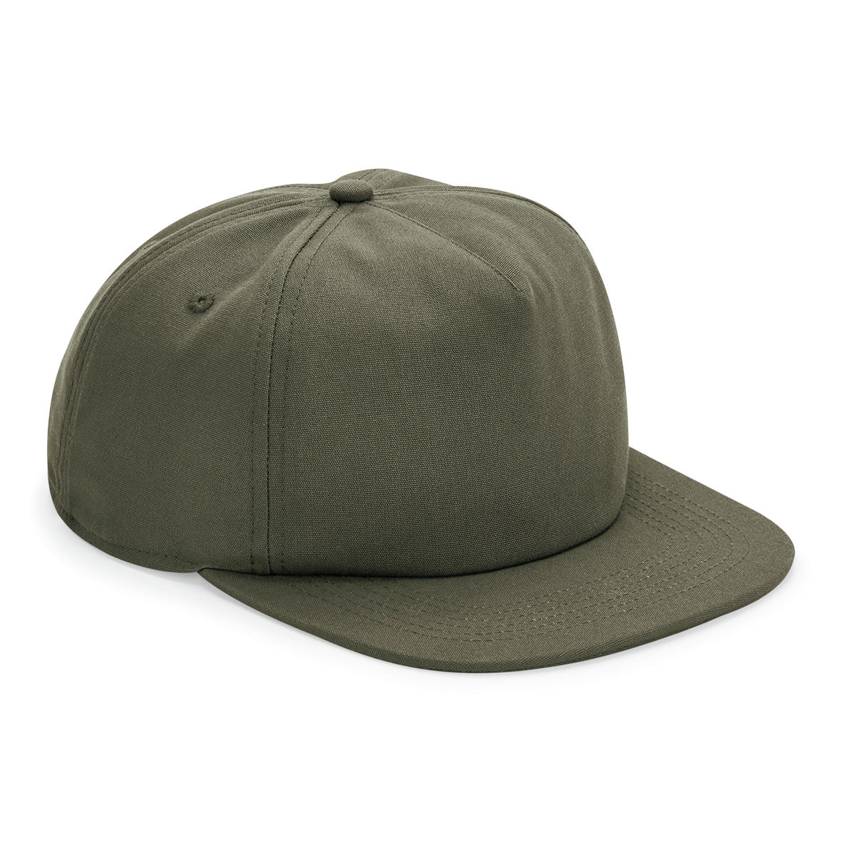 Beechfield Organic Cotton 5-Panel Cap Soft Unstructured Crown Retro Style