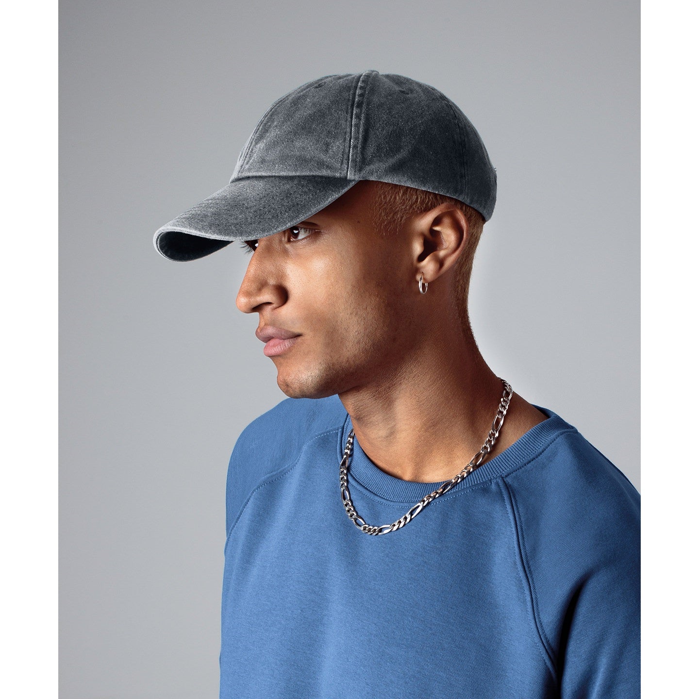 Beechfield Low-Profile Vintage Cap Soft Unstructured Crown Pre-Curved Peak