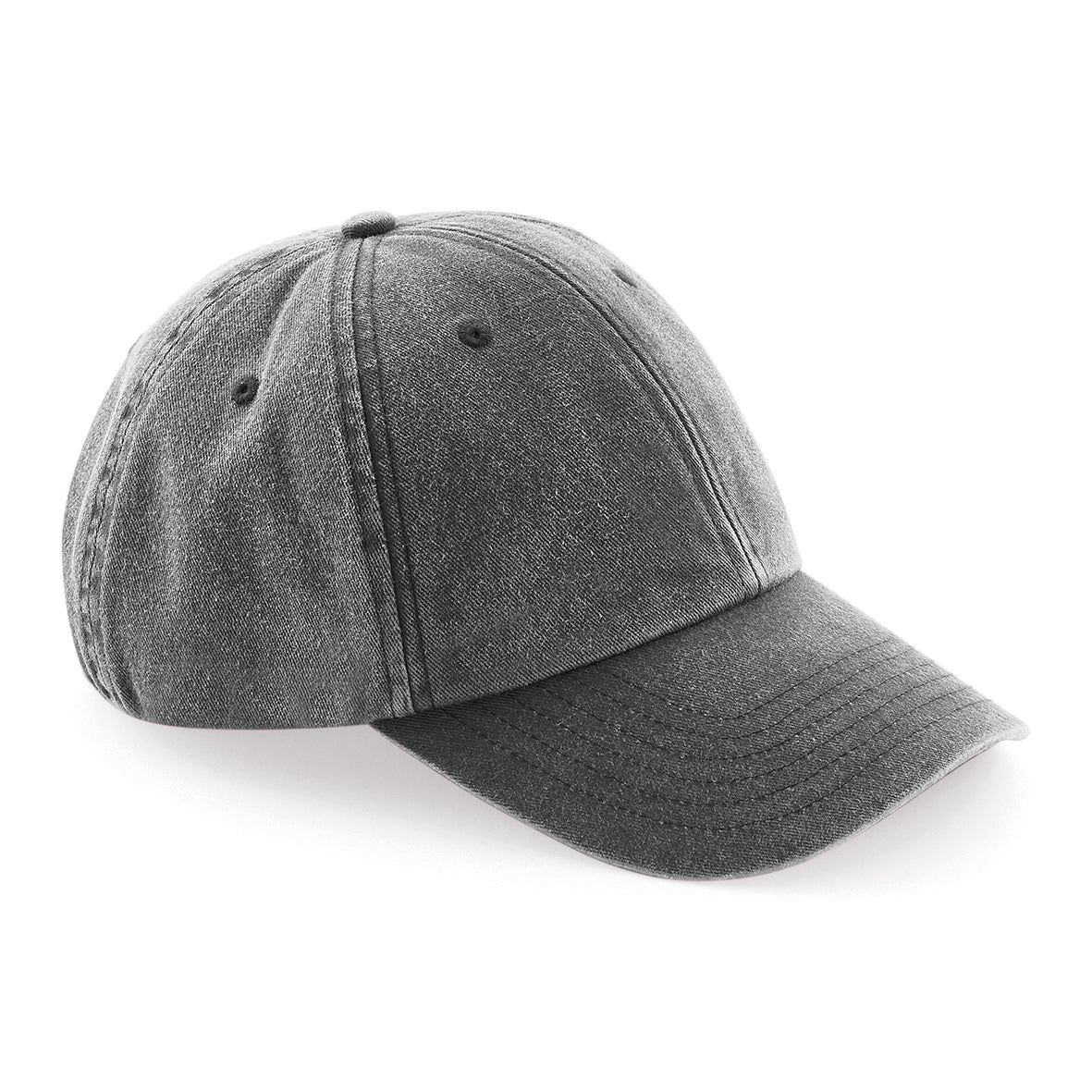 Beechfield Low-Profile Vintage Cap Soft Unstructured Crown Pre-Curved Peak