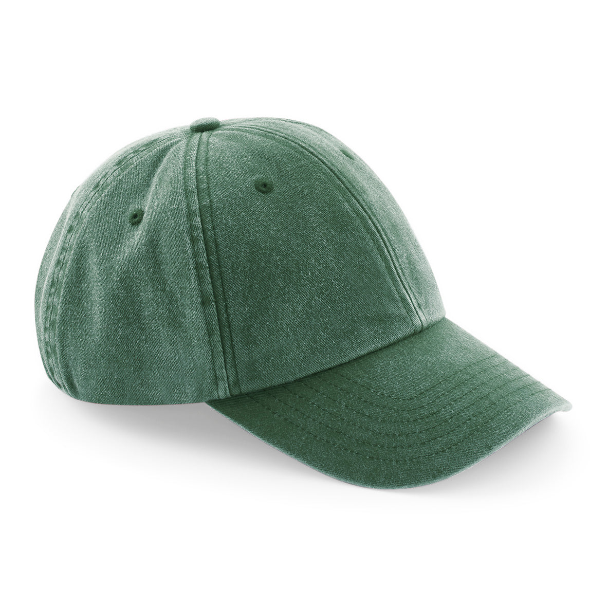 Beechfield Low-Profile Vintage Cap Soft Unstructured Crown Pre-Curved Peak