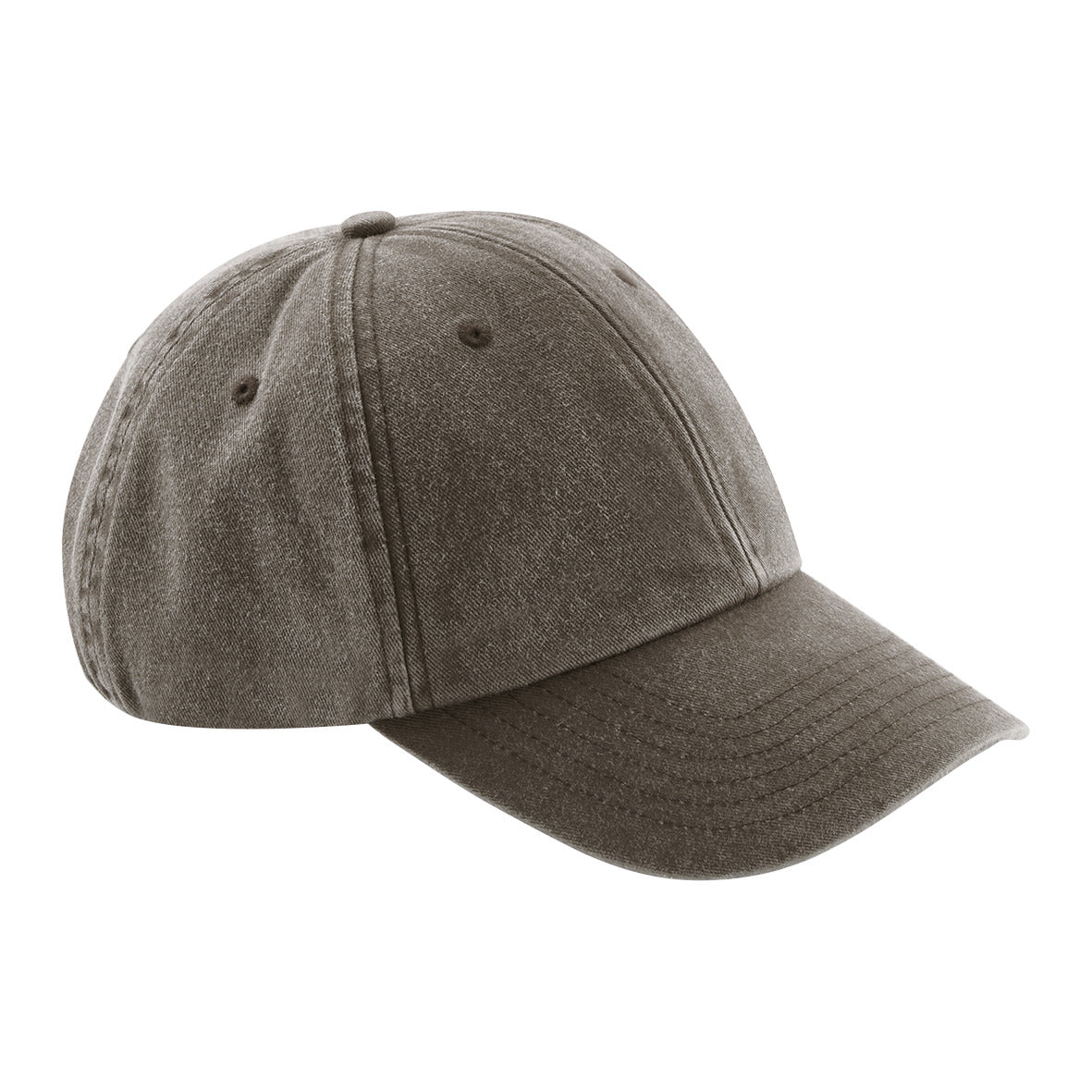Beechfield Low-Profile Vintage Cap Soft Unstructured Crown Pre-Curved Peak