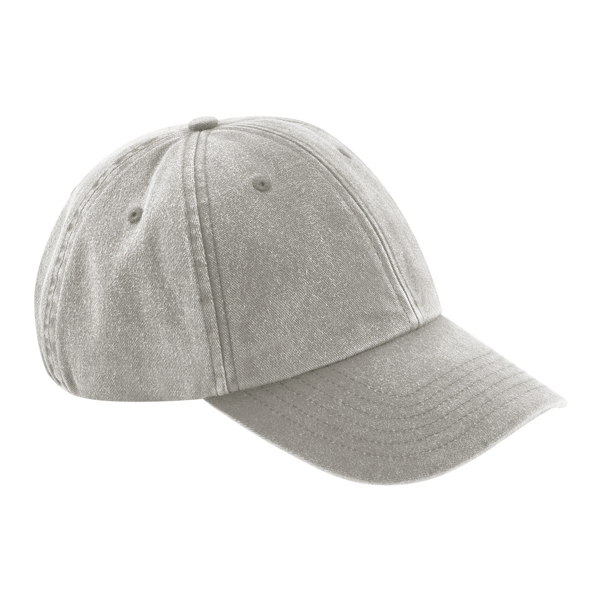 Beechfield Low-Profile Vintage Cap Soft Unstructured Crown Pre-Curved Peak