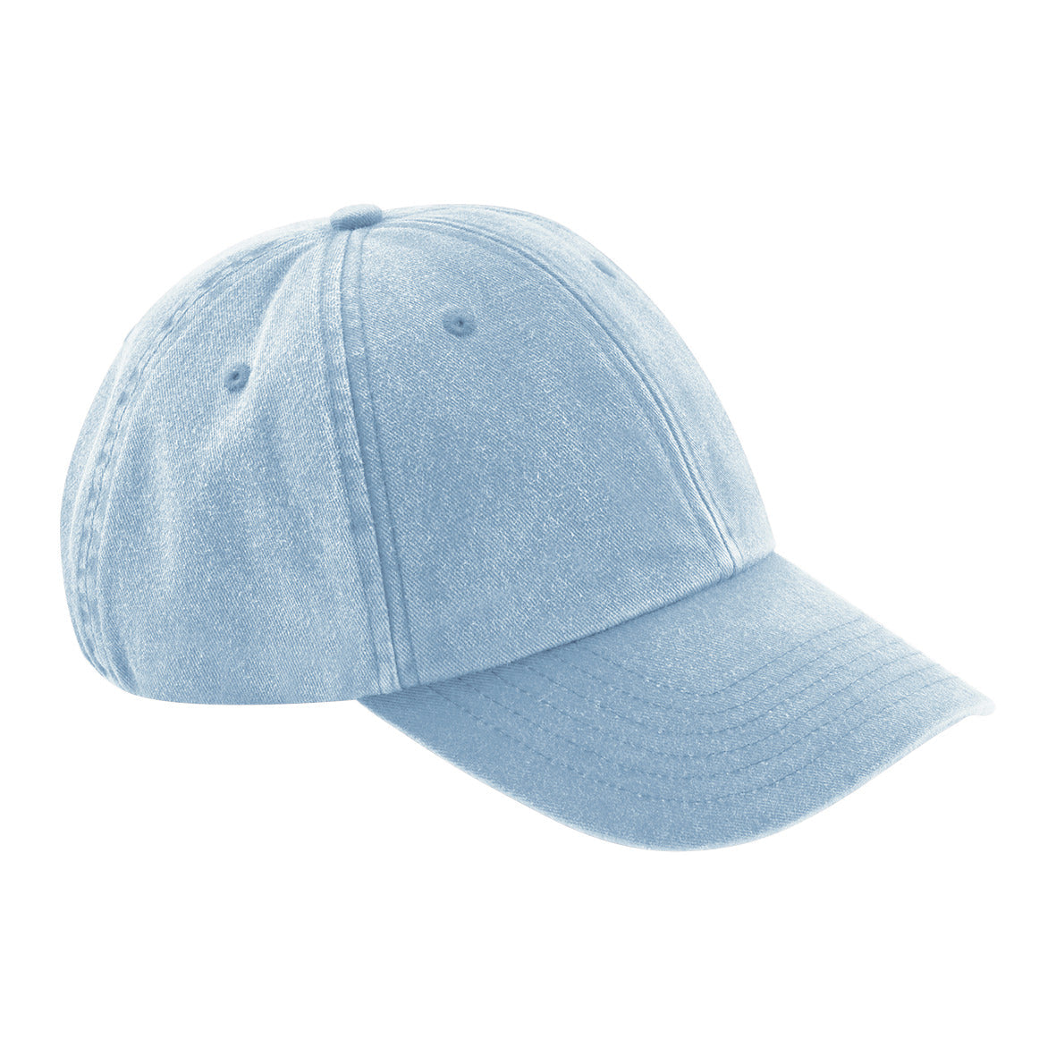 Beechfield Low-Profile Vintage Cap Soft Unstructured Crown Pre-Curved Peak