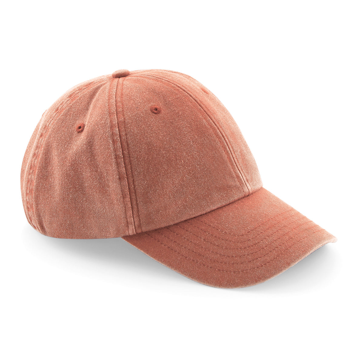 Beechfield Low-Profile Vintage Cap Soft Unstructured Crown Pre-Curved Peak