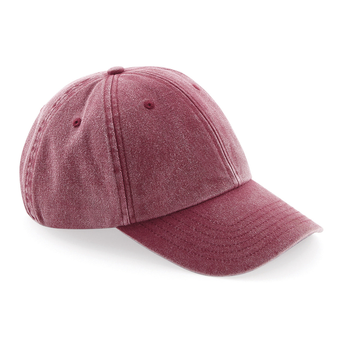 Beechfield Low-Profile Vintage Cap Soft Unstructured Crown Pre-Curved Peak