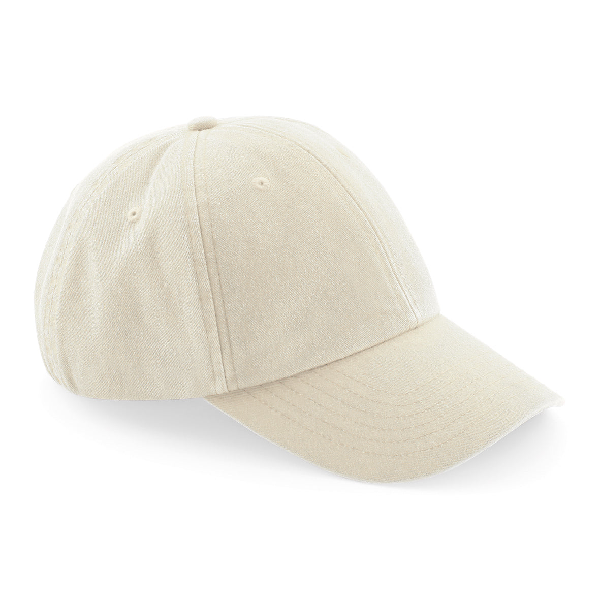 Beechfield Low-Profile Vintage Cap Soft Unstructured Crown Pre-Curved Peak